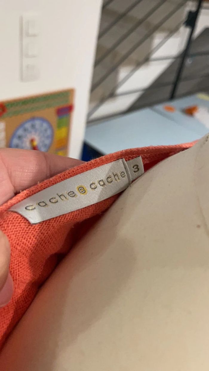 Haut coloré col en v cache cache - photo numéro 7