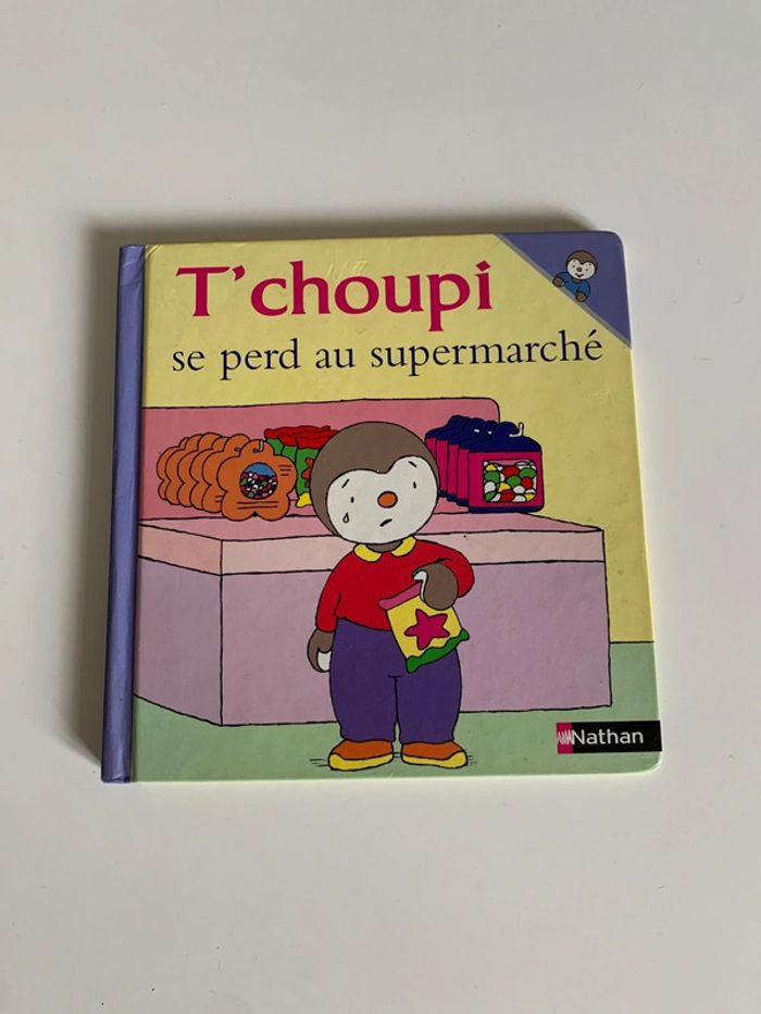 Tchoupi se perd au supermarché