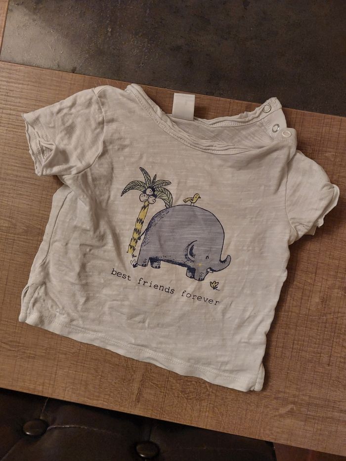 Lot t-shirt 6 mois plusieurs marques - photo numéro 9