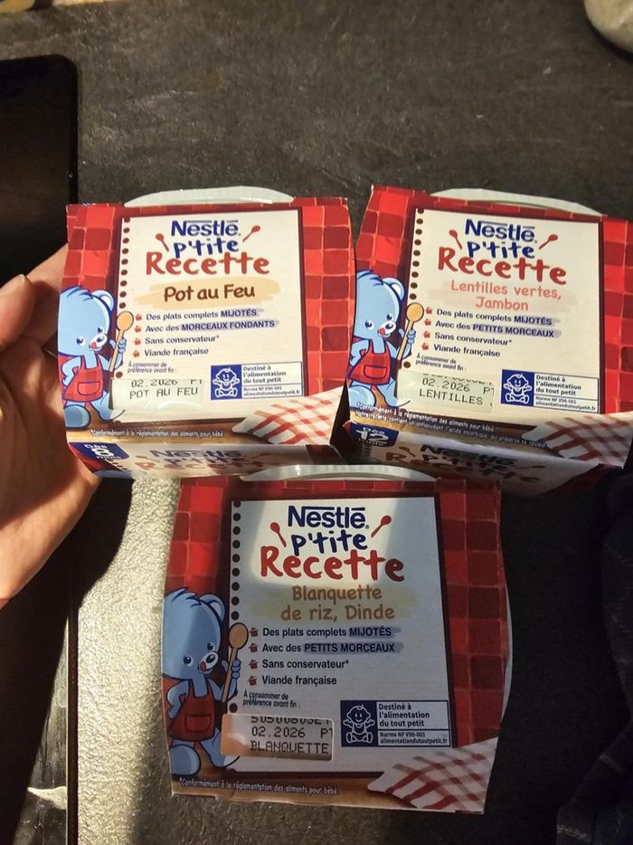 Repas  bébé - photo numéro 2