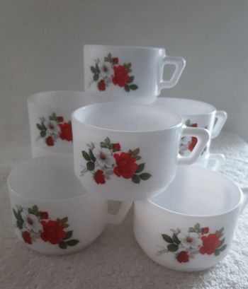 Tasses à café  Arcopal vintage