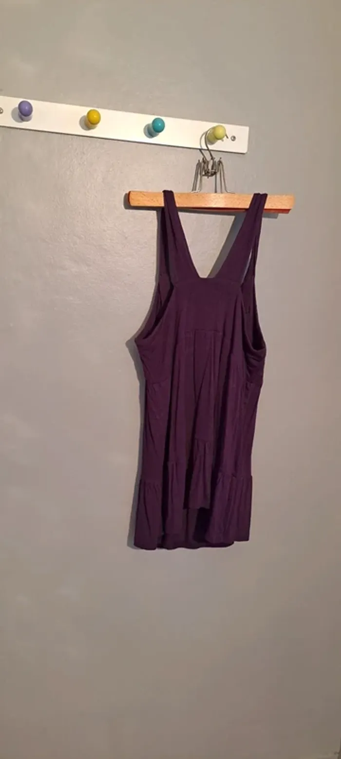 Débardeur femme violet avec un nœud sur le devant - Marque Kiabi Woman - Taille 40 - Très bon état. - photo numéro 15