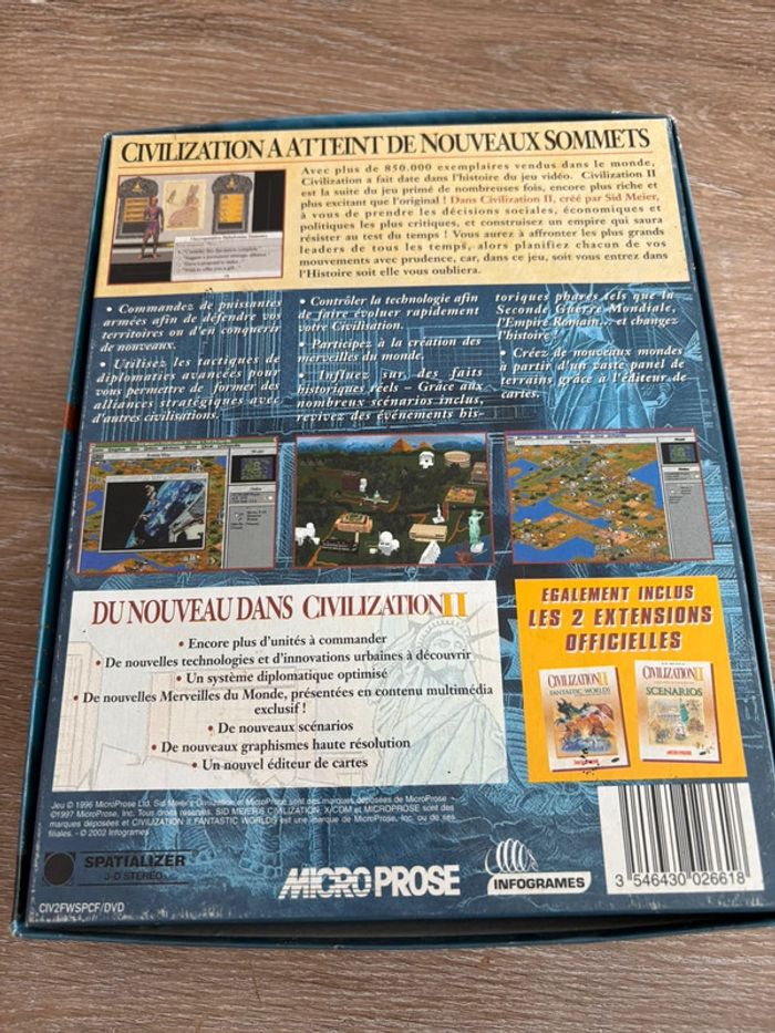 Civilization 2 collection pc big box - photo numéro 7