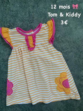 Tunique 🎀 12 mois 🎀 Tom & Kiddy