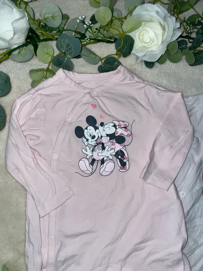 Lot deux pyjamas fins 6 mois Orchestra Disney - photo numéro 2