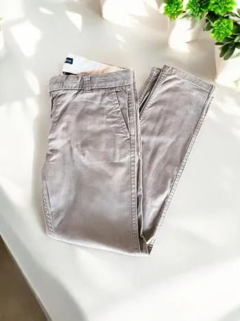Pantalon Homme Beige taille S classic fit