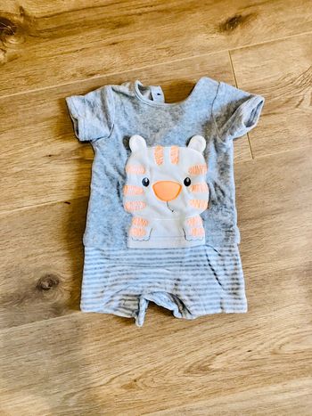 Ensemble genre salopette