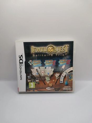 Jeux nintendo DS jewelquest solitaire trio 3en1