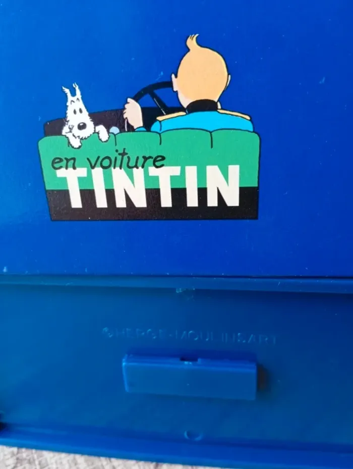 En voiture Tintin l'oreille cassée Hergé moulinsart - photo numéro 7