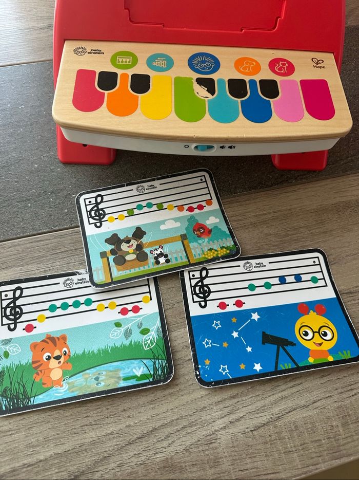 Piano en bois musicale baby eistein hape - photo numéro 5