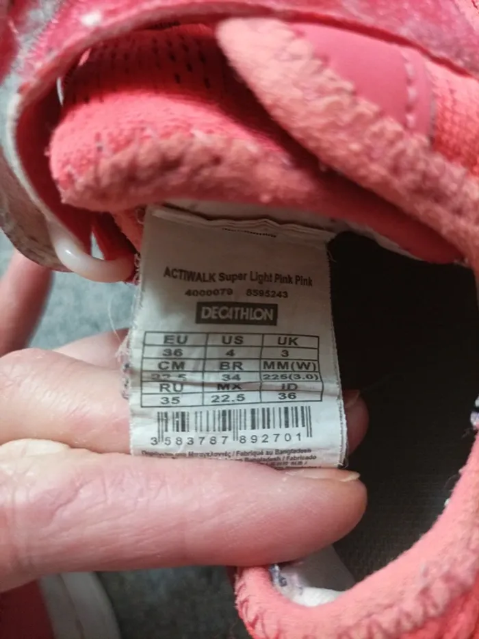 Baskets Newfeel Decathlon pointure 36 - photo numéro 4
