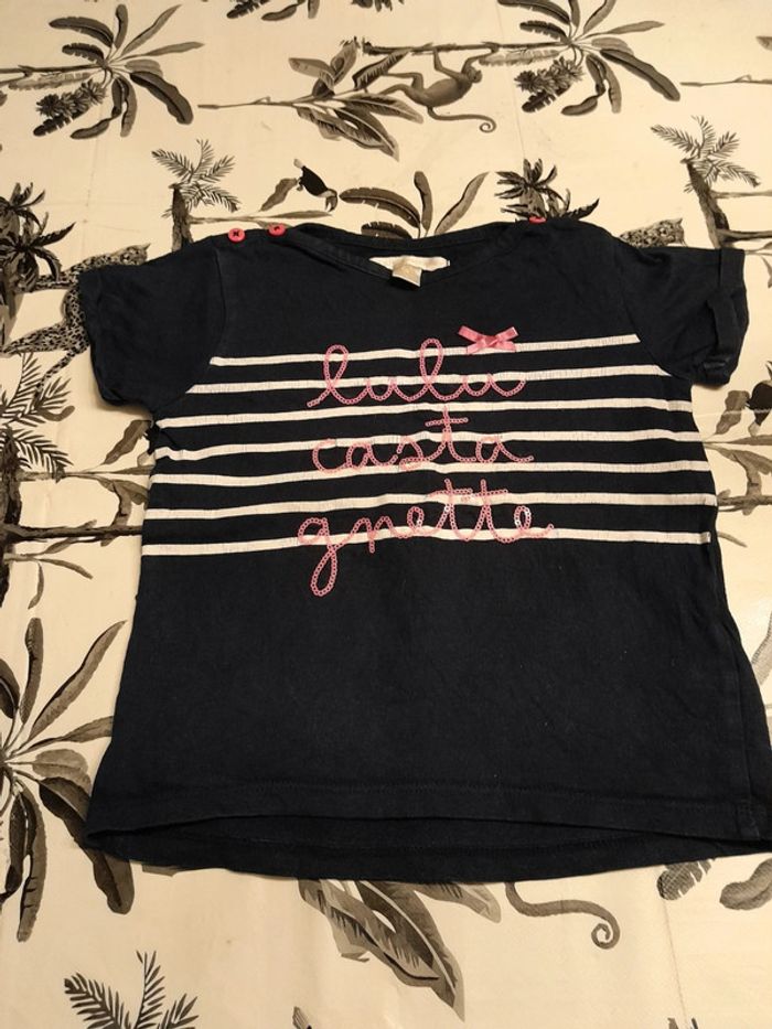 T shirt lulu castagnette 4 ans