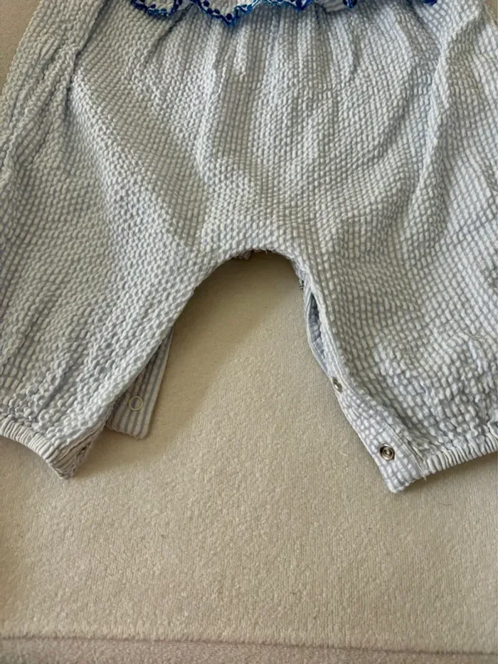 Combinaison d’été bébé fille taille 6mois - photo numéro 2