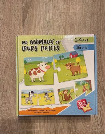 Jeu les animaux et leurs petits 