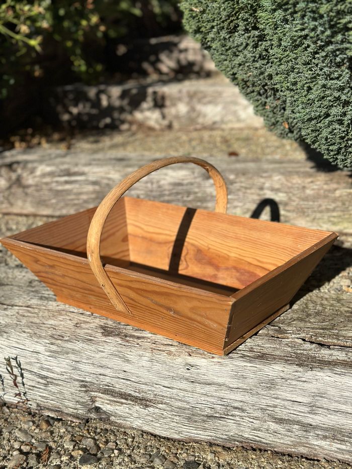 Magnifique panier en bois - photo numéro 4