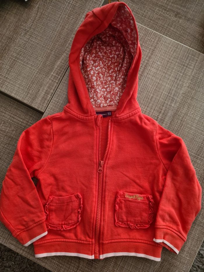 Gilet zippé Sergent Major 3 ans en très bon état