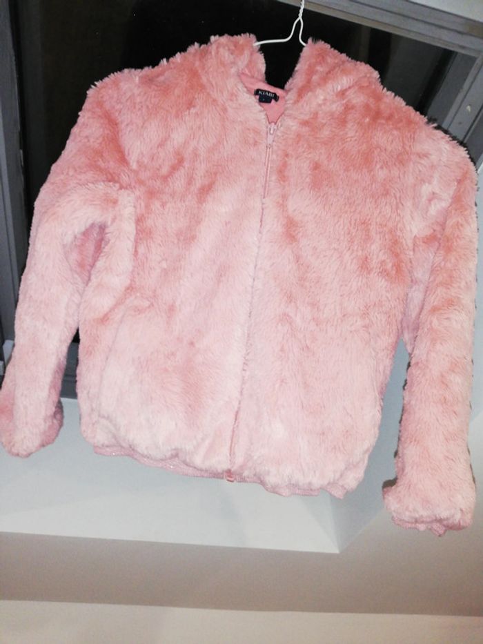 Gilet fourrure kiabi 8 ans - photo numéro 2