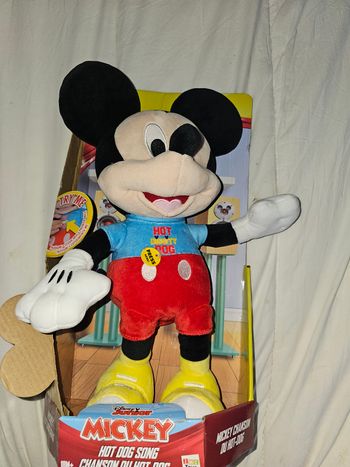 Peluche Mickey interactif