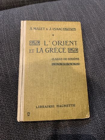 Livre « l Orient la Grèce »
