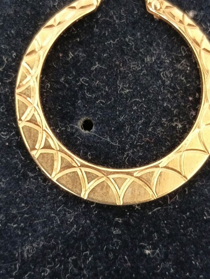 Créoles plaqué or . - photo numéro 6