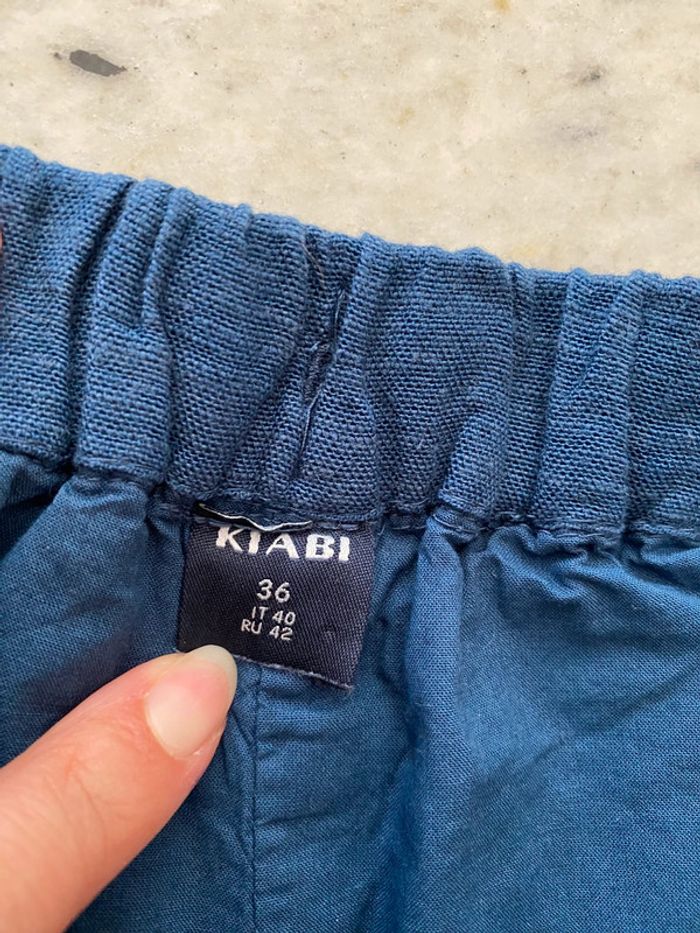 Short bleu marine Kiabi 36 - photo numéro 5