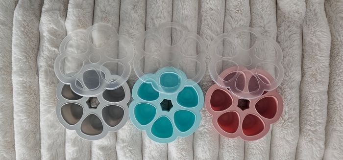 Motvde 3 fleurs 🌸 multiportions BEABA 90 ml.