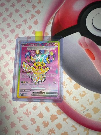 Carte Pokémon  277/217 pikachu