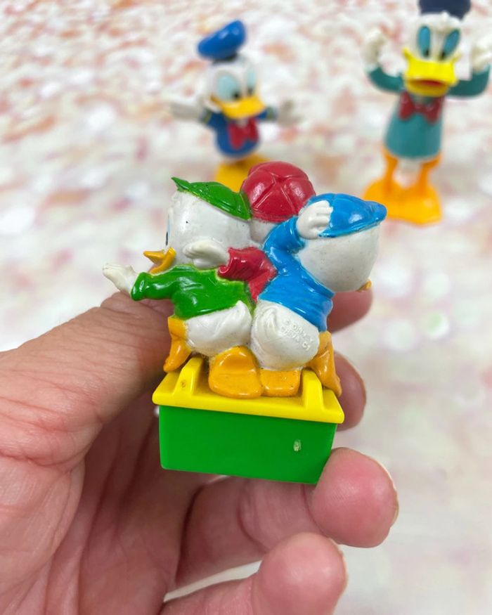 Lot de jouets figurines Vintage Disney Donald, Picsou, riri fifi & loulou - photo numéro 4