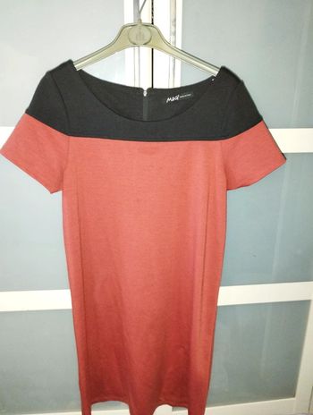 Robe deux couleurs coloris exact sur deuxieme photo