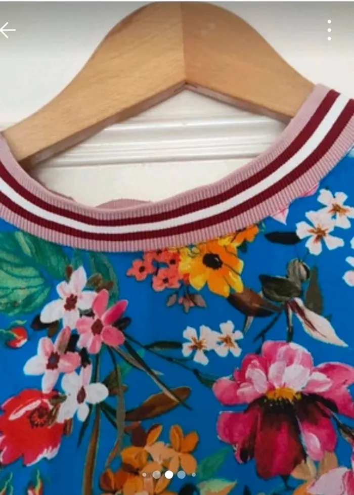 Top Asymétrique fleuri - photo numéro 4