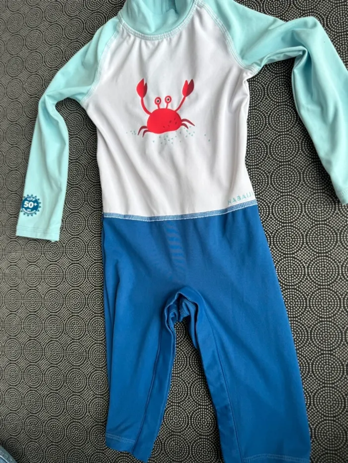 Combinaison de natation bébé 18 mois - photo numéro 2