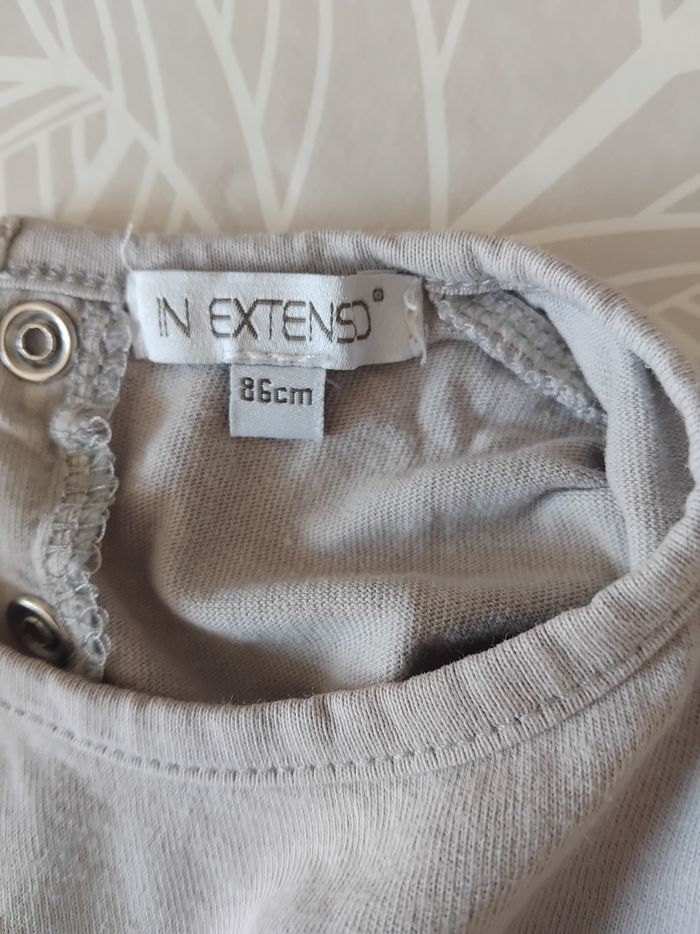 T shirt manches longues fille 24 mois in extenso - photo numéro 7