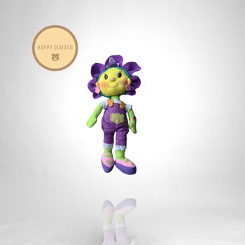 Peluche fifi la fleur Violet Violette Vivid 2004 A894