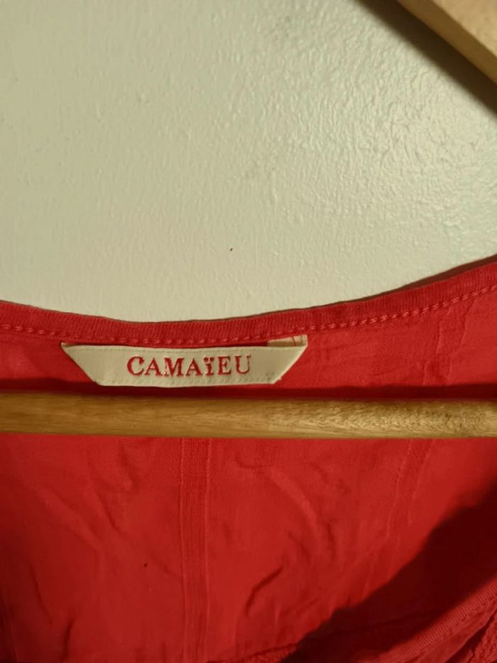 C16 blouse rose Camaïeu 36 - photo numéro 3
