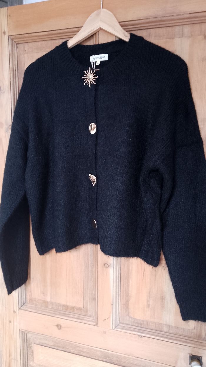 Gilet noir tu - photo numéro 3