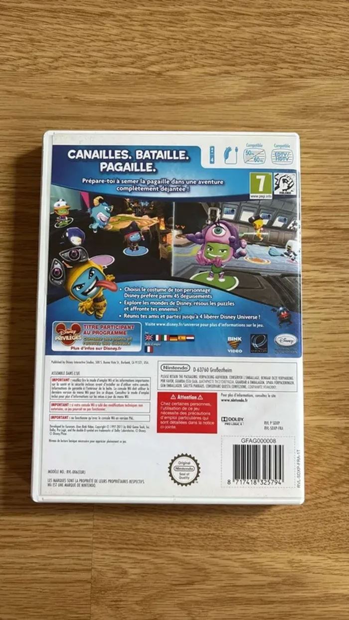 Jeu Wii Disney Universe - photo numéro 3