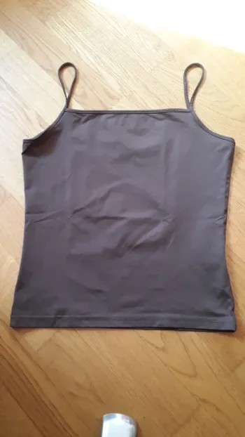 Débardeur étam taille 38 marron
