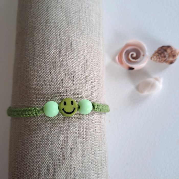 (Réduction) Bracelet avec perles vertes