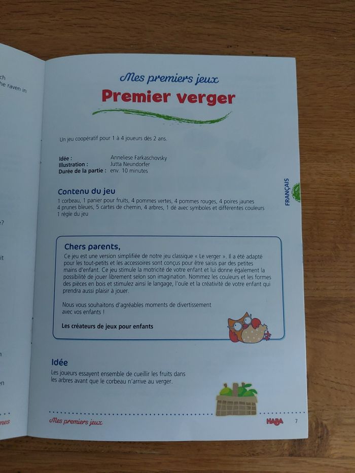 Premier verger / mes premiers jeux
HABA - photo numéro 5