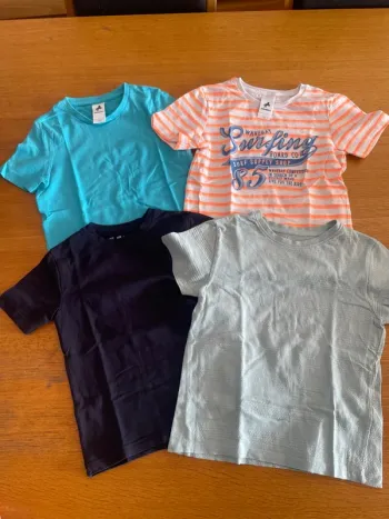 4 t-shirt garçon 5 ans