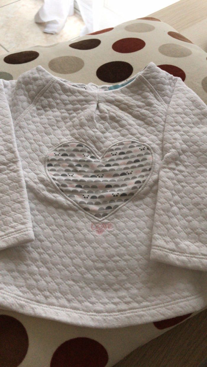 Haut manches longues okaidi