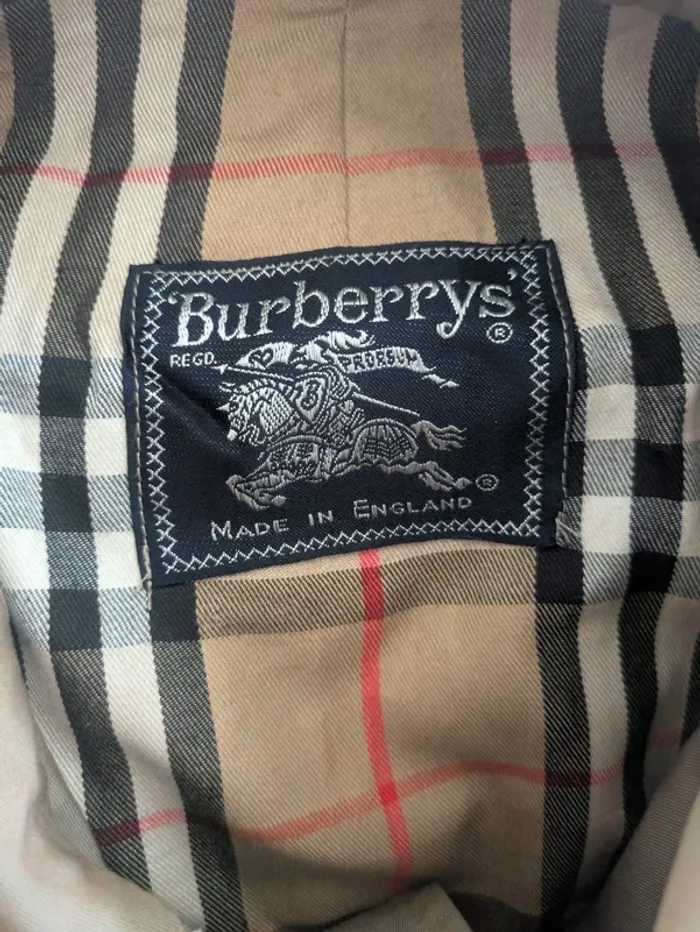 Paletot Miel Burberry 52 - photo numéro 4