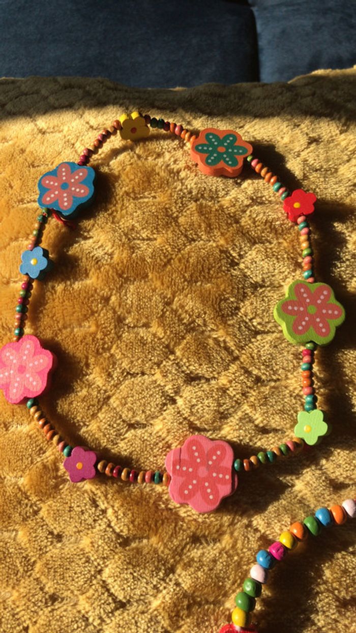 Lot Collier en bois - photo numéro 3