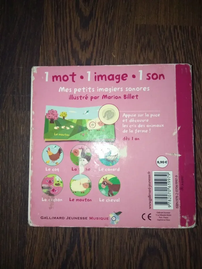 Lot de 2 Livres sonores - la ferme - pile non fourni - 1 ans - photo numéro 3