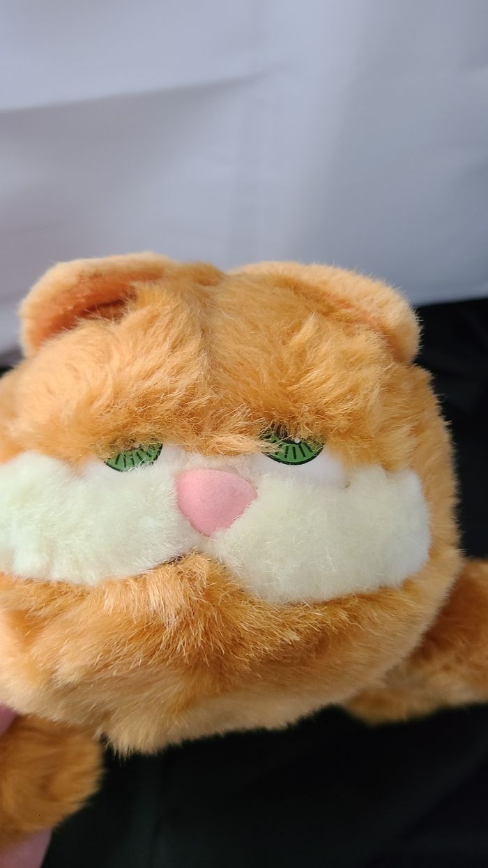 peluche vintage de collection Garfield très bon état - photo numéro 2