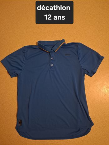 Polo MC artengo 12 ans 