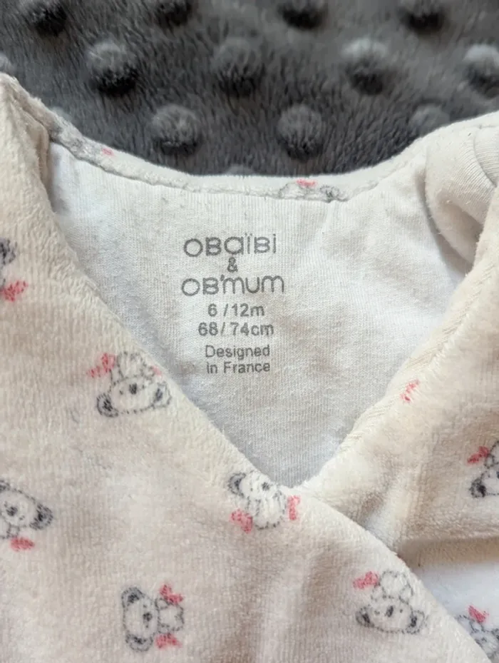 Gigoteuse chaude Obaïbi – Taille 6-12 mois (68-74 cm) - photo numéro 4