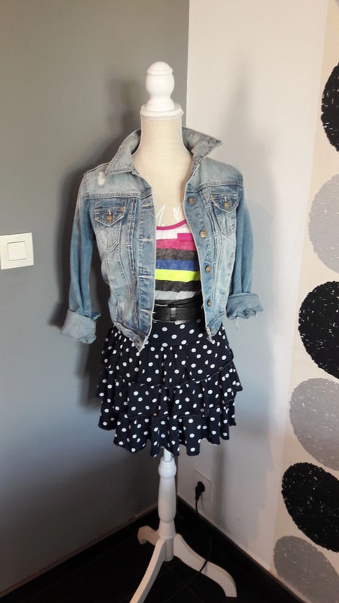 Belle jupe à pois - photo numéro 4