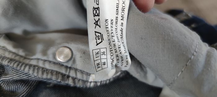 Jean homme IN EXTENSO taille 46 bleu marine neuf sans étiquette - photo numéro 8