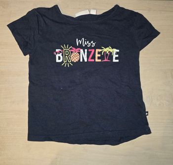 Tee shirt miss bronzette